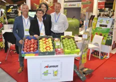 The team of Jouffruit, MesFruits and J.M.C. growers and exporters of apples