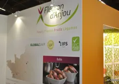 Fleuron d’Anjou specialised in various fruit and vegetables grown in France. They also do a lot of apple export with FDA International.