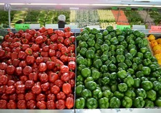 Bell peppers from Mexico