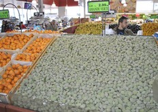 In Adonis they even had green almonds available