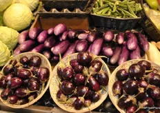 Mini eggplants