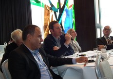 John Said from Fresh Select asks a question following the presentation, ‘Creating conversation, a discussion on Food Safety.’