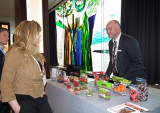 Product display from Schur packaging.