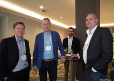 Jelger de Vriend, Total Produce B.V., Ate Kalsbeek, Halls, Kasper Martin Hansen, Agro Merchants Group, and Etienne Vennink from ADB Cool Company BV.