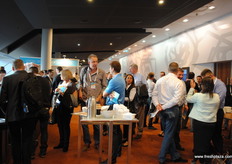 Some coffee and networking before the first session.