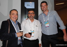 Michael Simonetta - Perfection Fresh, Mario Saad - Woolworths and Matt Palise - Rich Red Fruits.