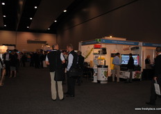 Wednesday was trade show day, there was a constant stream of visitors throughout the day.