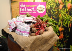 Fresh beetroot on display from One Harvest, and the cryo packed version. The cryo packed ones were also provided as samples at the Women's Fresh Perspectives brunch.