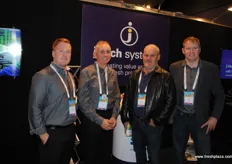 Mitch Pursehouse, Tony Sayle, Andrew Moon, Rohan Ovens - J- Tech Systems.