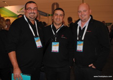 Vince Brullo, Joe Tullio, Ray Erwin from Australia Fruits.