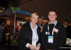 Jo Minton-Connell (Premier Fruit), Adam Harber (PMA-A-NZ).