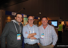 Gianni Lustella (Thomas Foods), Rudy van der Biezen (Visy), Jamie Roberts (Thomas Foods)