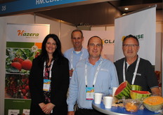 Carol Hitchens, dave van Wijk, Phil Myors and Jack Doublier from HM Clause Pacific.