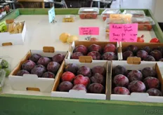 The Rayner's Orchard cafe, 'Peach Cafe' also sells a selection of stone fruit and speciality fruits to tourists and visitors.