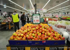 The apples on sale everywhere in Australia are very shiny due to waxing.