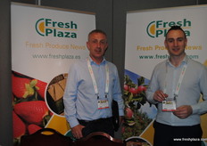 Robert Devlin and Patrick Meade came along to the FreshPlaza stand to say hello.
