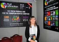 María Martínez de Velasco - Fruit Attration. The seventh edition of the fair takes place from 28-30 october in Madrid. About 1000 exhibitors are expected to be present.