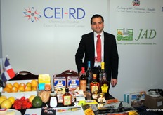 Starting with Jonnathan Rodríquez Imbert from CEI-RD Centro de Exportación e Inversión de la República Dominicana. Together with JAD (next picture) they arranged for the Dominican Republic to be present.
