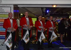 The opening of the London Produce Show 2015 was heralded by trumpeters.