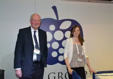 Jon Jones and Evelina Rapecko at Richard Hochfeld Ltd, the comapny specialises in distribution of fruit.