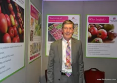 Adrian barlow - English Apples and Pears. Adrian said the 2014-15 English apple season exceeded expectations due to great cooperation within the industry and lots of promotion.