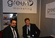 Jamie Hawkins - PrimaFruit talking to Wiekus Hellmann - Green Marketing.