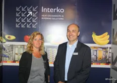 Astrid Korving en Corné of the Dutch company Interko, specialized in Custom Cooling Technology and Produce Ripening Systems