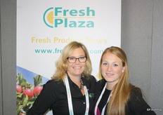 Nichola Watson and Kelly den Herder of FreshPlaza