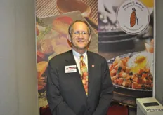 Eric Nieman was in the stand of Wayne E. Bailey a sweet potato exporter