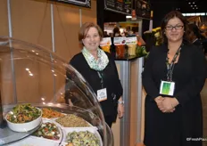 Gloria Guinand and Aleksandra Malarzewski from Tiffany Gate freshfood systems.