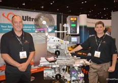 John Riddle and Ed Lonergan with UltraSource.