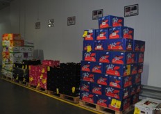 Just a small selection of the fruit handled here.