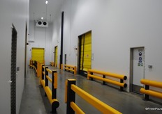 Last September Worldwide Fruit invested in new cold storage rooms. There are 7 rooms with differing capacity and each room can be set at various temperatures giving better product control and stock management.