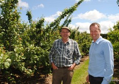 Peter and Jon posing for the camera at last!