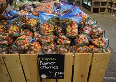 Organic Rainier cherries from Daisy Girl.