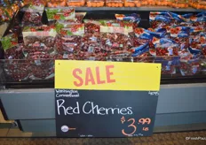 Conventional red cherries from Domex.