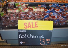 Conventional red cherries from Domex.