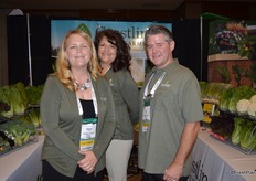Alison Pilcher, Linda Kivlehan and Jon Gorman with Coastline Family Farms.