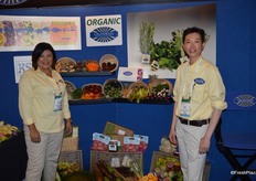 Bernadette Berumen and Corry Laurendine with California Specialty Farms.