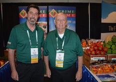 Bill Spidell and Mike Aiton with Prime Time International.