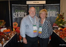 Jim and Kathey Cathey with RedSun Farms.