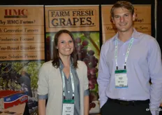 Chelsea Ketelsen and Jakob Smith with HMC Farms.