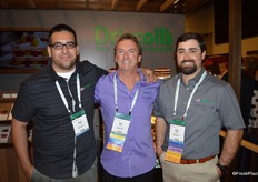 Jesus Lara, Bob Fisher and Morgan Tittle, representing Driscoll's.