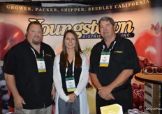Brian Forrest, Michele Morgan and Jeff Olson with Youngstown Distributors.
