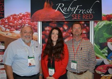 David Anthony, Natalie King and Pat Ward with Ruby Fresh.