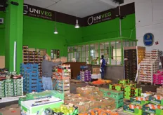 Also Univeg has a stand on the wholesalemarket in München. The worldwide fresh produce provider has a stand of 340 sq. meters.