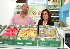 .. from the export department of Evagro, Egypt: Emad El din Ahmed and Nevine Karam, Evagro believes that any enterprise should play a responsible role in the social community.