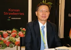 Jonghae Kim, President of Hansarang Co., Hansarang mushrooms are being exported to Singapore, Malaysia, Japan, USA and Australia.