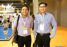 Visiting AFL, Carlos Veloso (Outport Line Manager) and Angelo Capistrano (VP) of TMS Ship Agencies, Philippines