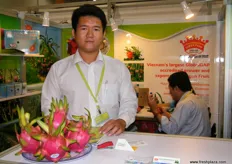 Sales Manager, Tran Ngoc Hoang of Hoang Hau Dragon (Vietnam)